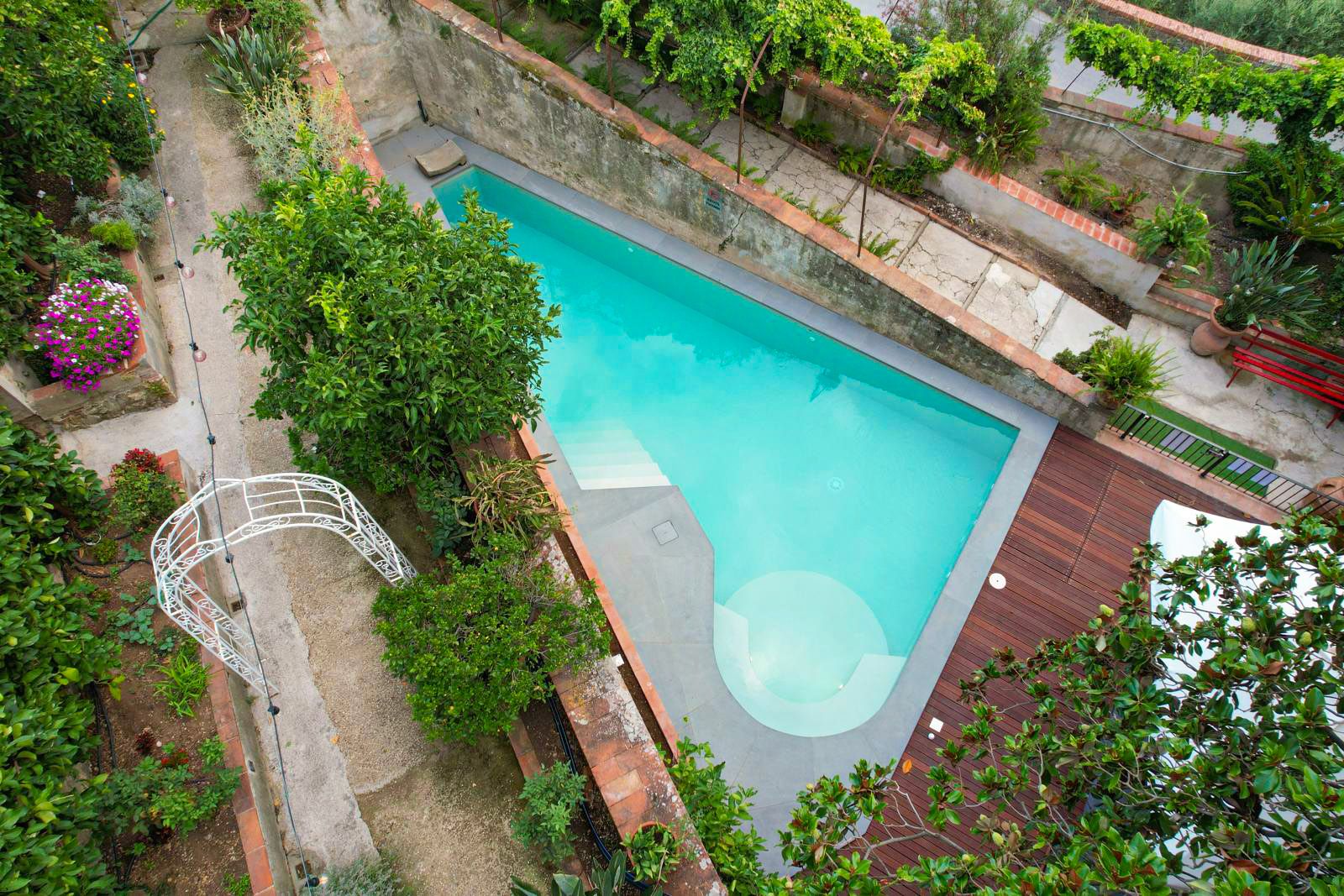 La Piscina di Villa Sermolli